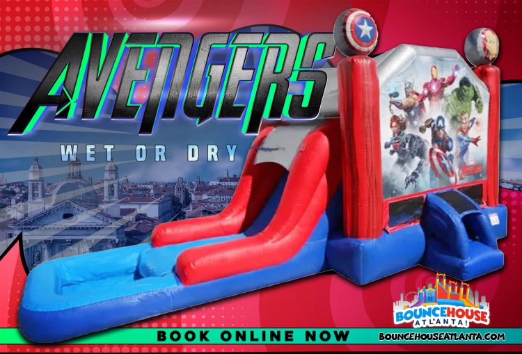 Marvel Avengers Deluxe Bounce & Slide