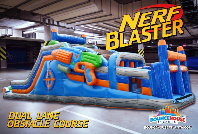 NERF Blaster Dual Lane Obstacle Course