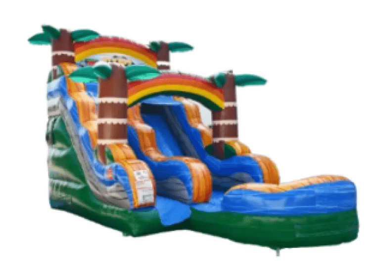 15' Tiki Plunge Dry Slide