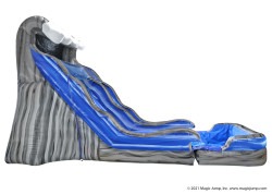17 rockin wave dual slide nowm 2 1750175731 18' Rockin' Wave Dual Lane Water Slide