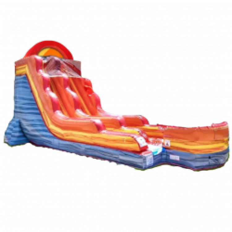 18' Molten Lava Dry Slide