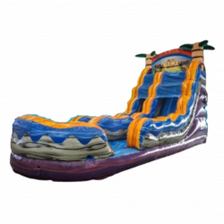 18' Tiki Plunge Dry Slide