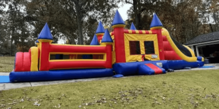 55' Retro Obstacle Course