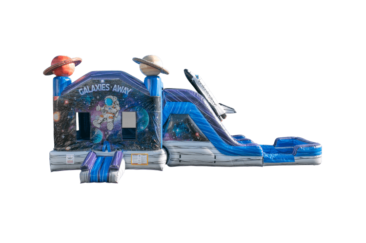 Galaxies Away XL Dual Lane Bounce & Slide Combo