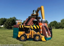Construction Zone DM3 1750098889 Construction Zone XL Bounce & Slide Combo
