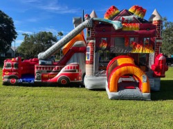 Fire station leisure 1750099523 Fire Truck Bounce and Slide