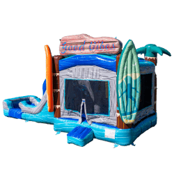 Good vibes dual lane combo bounce house2 1750099853 Good Vibes Dual Lane Combo