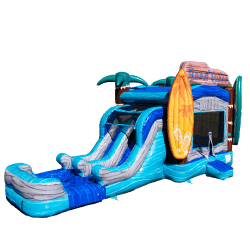 Good vibes dual lane combo bounce house3 1750099852 Good Vibes Dual Lane Combo