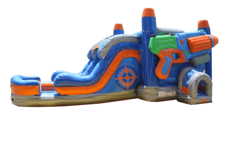 NERF Blaster Bounce and Slide Combo