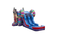 Sugar shack combo bounce and slide2 1750163028 Sugar Shack XL Dual Lane Bounce and Slide