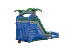 blue crush dual lane water slide4 1750168148 15' Blue Crush Dual Lane Water Slide
