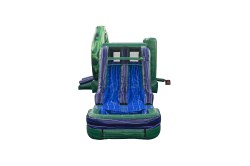 hulk smash inflatable combo2 1749909374 The Hulk Smash Combo with Dual Lane Slide