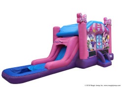 minnie mouse bounce house water slide alpharetta roswell atlanta m 1 Minnie Mouse Deluxe Bounce and Slide