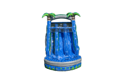 Blue crush dual lane water slide2 1752331201 15' Blue Crush Dual Lane Dry Slide