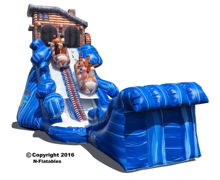 23' Northwoods Flume Water Slide