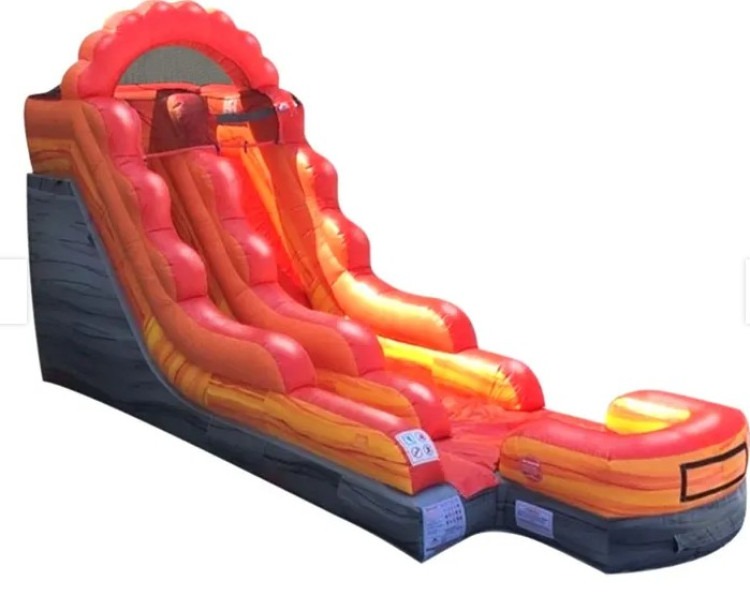 15' Fire Water Slide