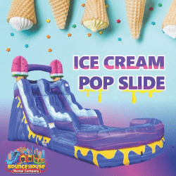 15' Ice Cream Pop Water Slide